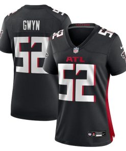 Jovaughn Gwyn Atlanta Falcons Nike Women's Team Game Jersey -  Black