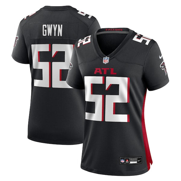 Jovaughn Gwyn Atlanta Falcons Nike Women's Team Game Jersey - Black