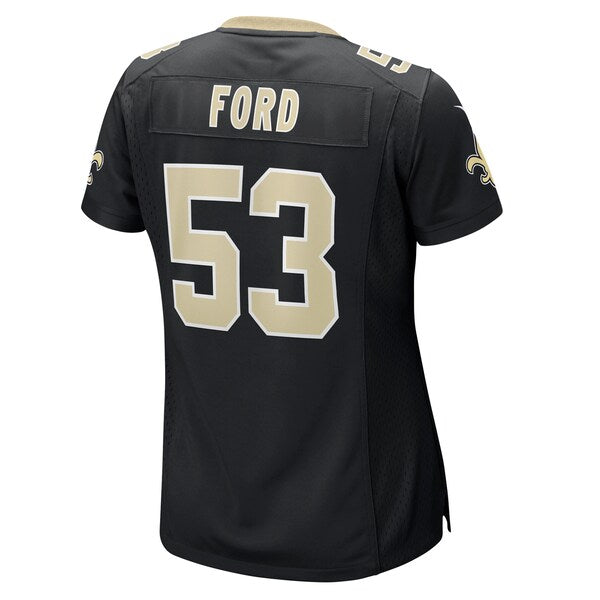 Jaylan Ford New Orleans Saints Nike Women's Game Jersey - Black - Image 4