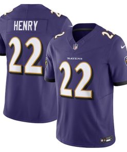 Derrick Henry Baltimore Ravens Nike Vapor F.U.S.E. Limited Jersey - Purple/Black