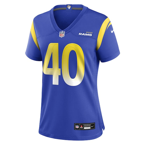 Tony Fields Los Angeles Rams Nike Women's Team Game Jersey - Royal - Image 6
