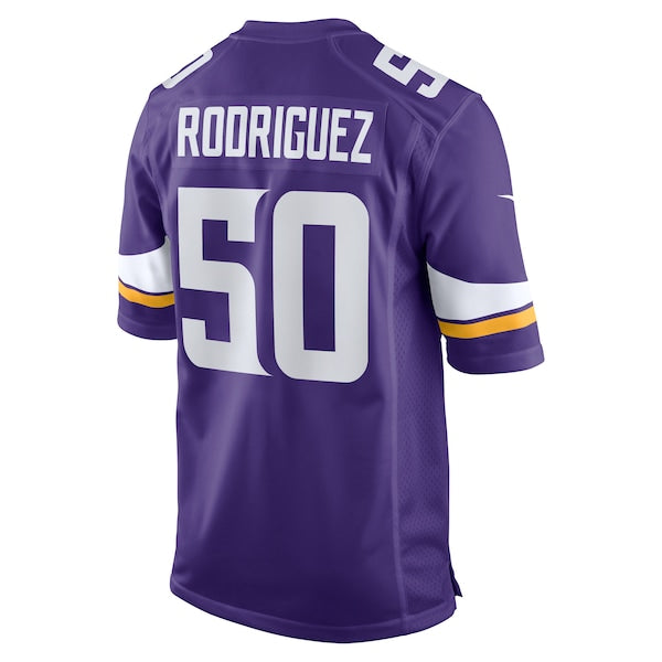 Levi Drake Rodriguez Minnesota Vikings Nike Game Jersey - Purple - Image 3