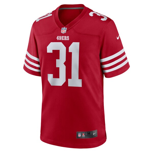 Isaac Guerendo San Francisco 49ers Nike Game Jersey - Scarlet - Image 3
