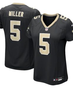 Kendre Miller New Orleans Saints Nike Women's Team Game Jersey -  Black