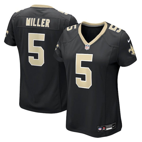 Kendre Miller New Orleans Saints Nike Women's Team Game Jersey - Black