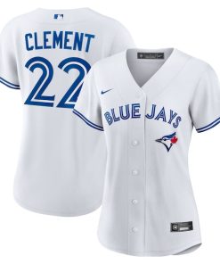 Ernie Clement Toronto Blue Jays Nike Women's Home Replica Jersey - White