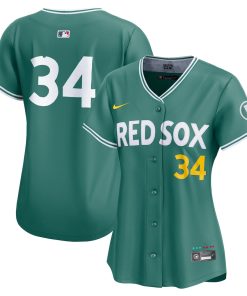 David Ortiz Boston Red Sox Nike Women's 2025 City Connect Limited Retired Player Jersey - Green