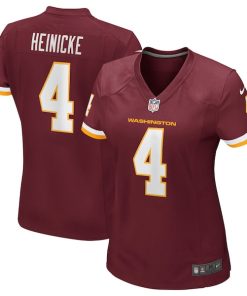 Taylor Heinicke Washington Football Team Nike Women's Game Jersey - Burgundy