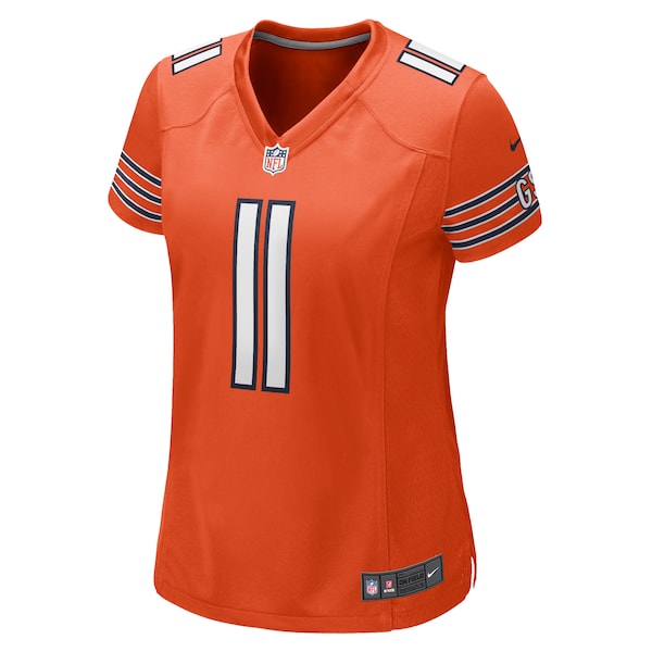 Darnell Mooney Chicago Bears Nike Women's Alternate Game Player Jersey - Orange/Navy - Image 3