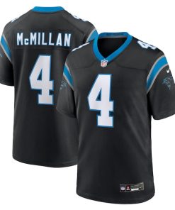 Tetairoa McMillan Carolina Panthers Nike 2025 NFL Draft First Round Pick Game Jersey - Black