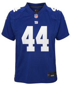 Alternative view of Cam Skattebo New York Giants Preschool Nike Team Game Player Jersey - Royal