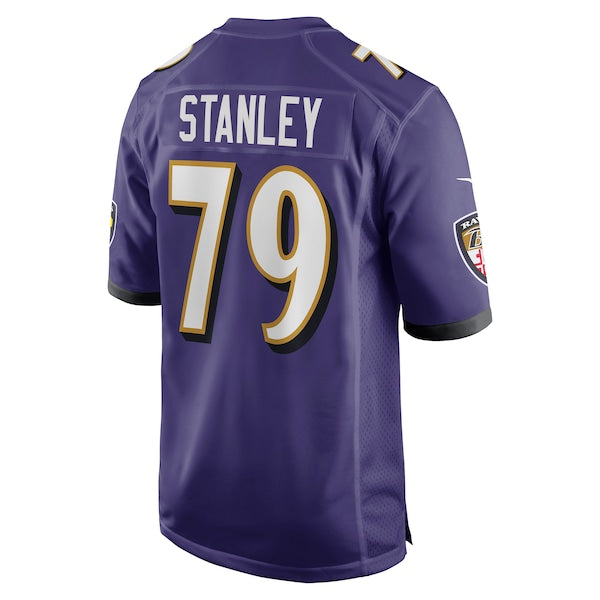 Ronnie Stanley Baltimore Ravens Nike Game Jersey - Purple - Image 3