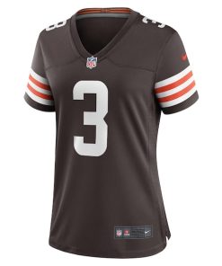Alternative view of Marquise Goodwin Cleveland Browns Nike Women's Game Jersey - Brown