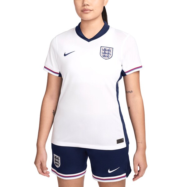 England National Team Nike Women's 2024 Home Replica Blank Jersey - White - Image 5