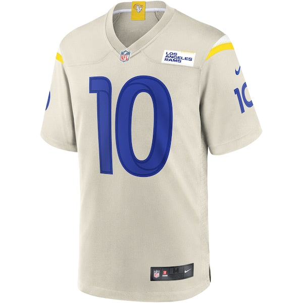 Cooper Kupp Los Angeles Rams Nike Game Jersey - Bone/Royal/White - Image 4