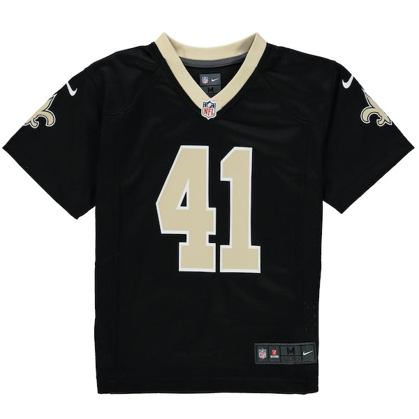 Alvin Kamara New Orleans Saints Nike Preschool Game Jersey - Black - Image 2