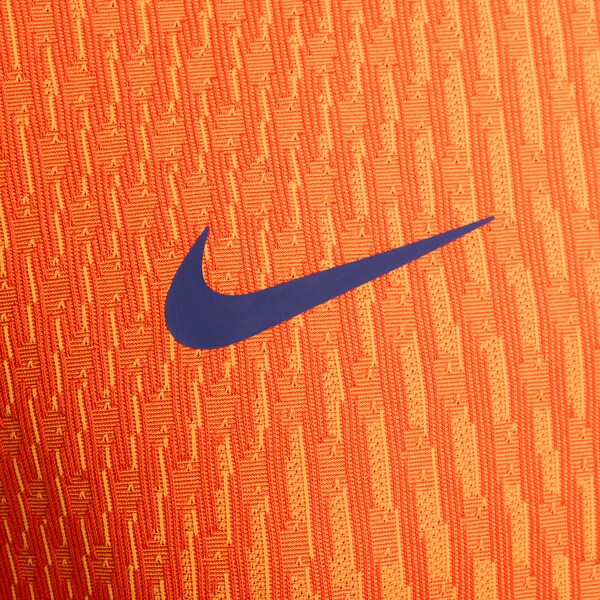 Netherlands National Team Nike 2024 Home Authentic Blank Jersey - Orange - Image 6