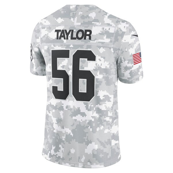 Lawrence Taylor New York Giants Nike 2024 Salute to Service Retired Player Limited Jersey - Arctic Camo - Image 3