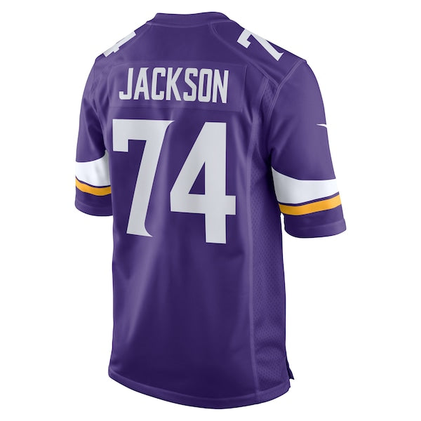 Donovan Jackson Minnesota Vikings Nike 2025 NFL Draft First Round Pick Game Jersey - Purple - Image 3
