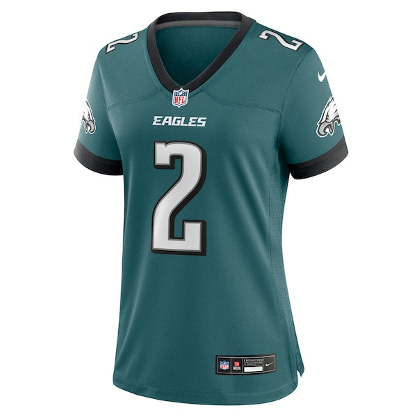 Jahan Dotson Philadelphia Eagles Nike Women's Team Game Jersey - Midnight Green - Image 2