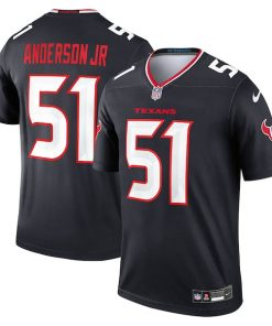 Will Anderson Jr. Houston Texans Nike Team Legend Player Performance Top - Navy