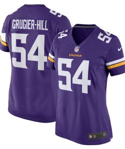 Kamu Grugier-Hill Minnesota Vikings Nike Women's Game Jersey -  Purple