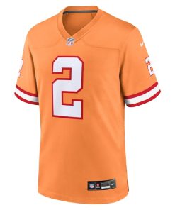 Alternative view of Youth Emeka Egbuka  Tampa Bay Buccaneers Nike Alternate 2  Game Jersey -  Creamsicle