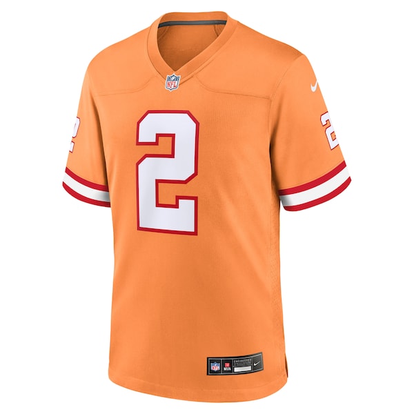 Youth Emeka Egbuka Tampa Bay Buccaneers Nike Alternate 2 Game Jersey - Creamsicle - Image 2