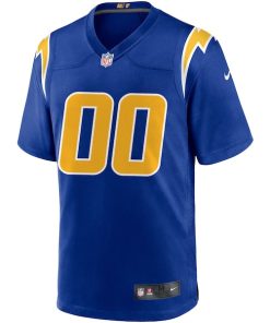 Alternative view of Los Angeles Chargers Nike Alternate Custom Game Jersey - Royal