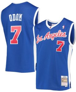 Lamar Odom LA Clippers 2001/02 Hardwood Classics Swingman Jersey - Royal