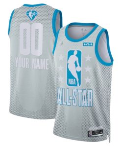 Nike 2022 NBA All-Star Game Swingman Custom Jersey - Gray
