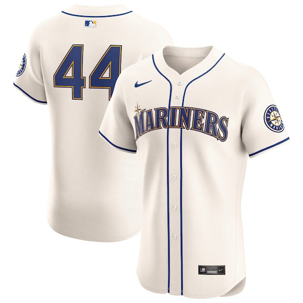 Julio Rodr¨ªguez Seattle Mariners Nike Alternate Elite Player Jersey - Cream - Image 2