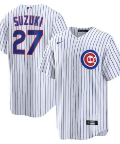 Seiya Suzuki Chicago Cubs Nike Home Replica Jersey - White