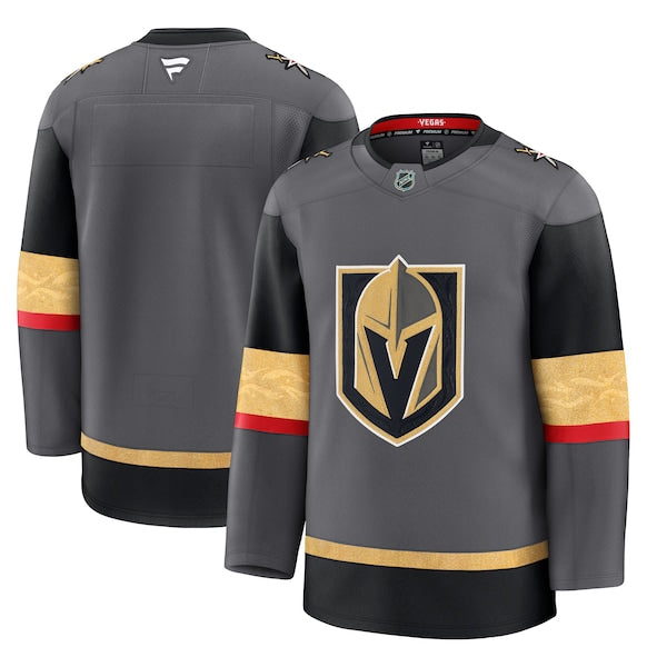 Vegas Golden Knights Alternate Premium Jersey - Gray/Gold/White
