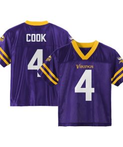 Toddler Dalvin Cook Purple Minnesota Vikings Team Player Jersey