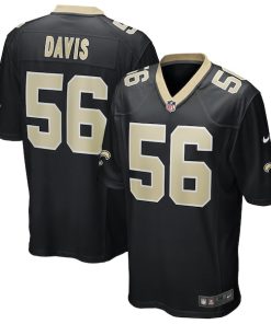 Demario Davis New Orleans Saints Nike Game Jersey - Black