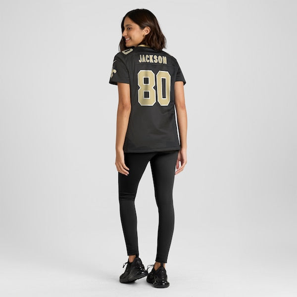 Jermaine Jackson New Orleans Saints Nike Women's Game Jersey - Black - Image 8