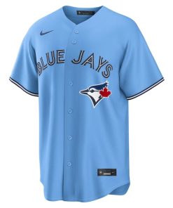Alternative view of Anthony Santander Toronto Blue Jays Nike Alternate Replica Jersey - Light Blue/White