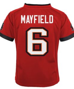 Alternative view of Baker Mayfield Tampa Bay Buccaneers Nike Toddler Game Jersey - Red/White/Orange