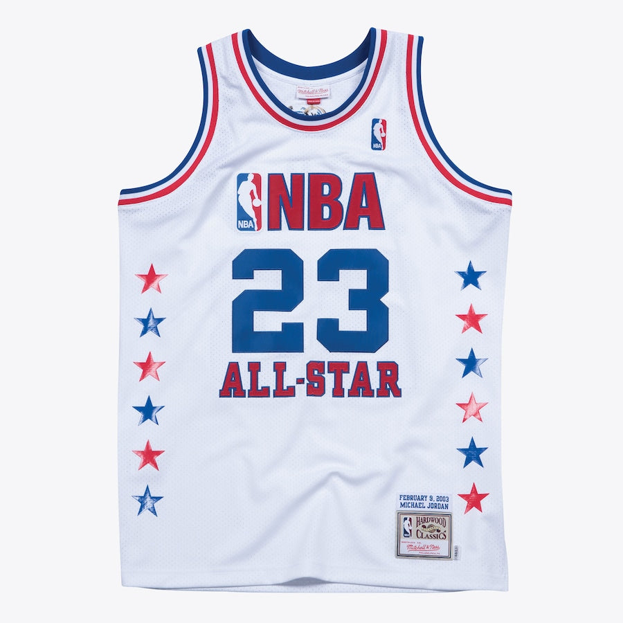Men's Michael Jordan White 2003 NBA All-Star Game Authentic Jersey - White - Image 2