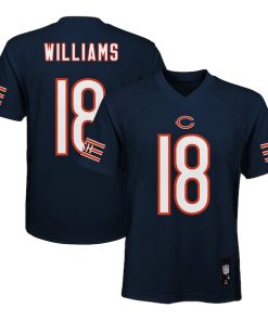 Caleb Williams Chicago Bears Youth Replica Player Jersey - Navy