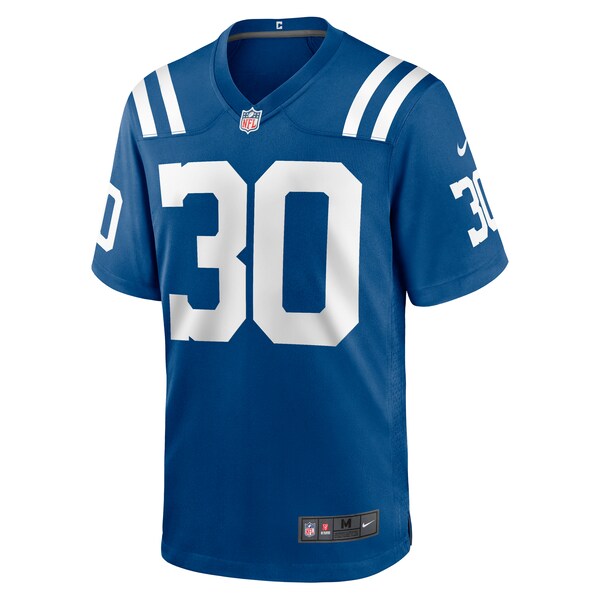 Darren Hall Indianapolis Colts Nike Team Game Jersey - Royal - Image 2