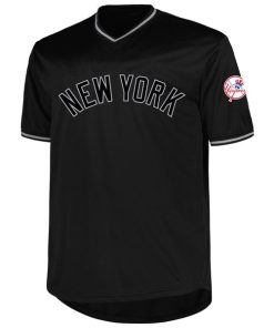 Alternative view of Derek Jeter New York Yankees Profile Big & Tall Pop Fashion Player Jersey - Black