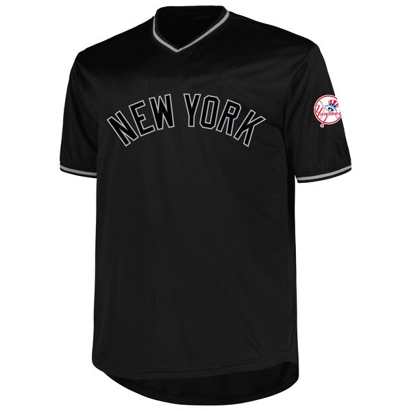 Derek Jeter New York Yankees Profile Big & Tall Pop Fashion Player Jersey - Black - Image 2