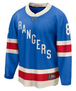 Alternative view of J.T. Miller New York Rangers  Centennial Breakaway Jersey - Blue