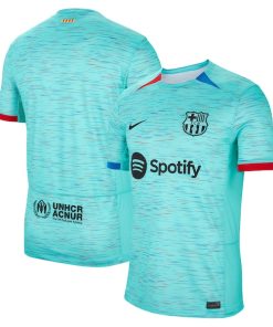 Barcelona Nike 2023/24 Third Replica Jersey - Aqua