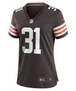 Alternative view of Deon Jackson Cleveland Browns Nike Women's  Game Jersey -  Brown