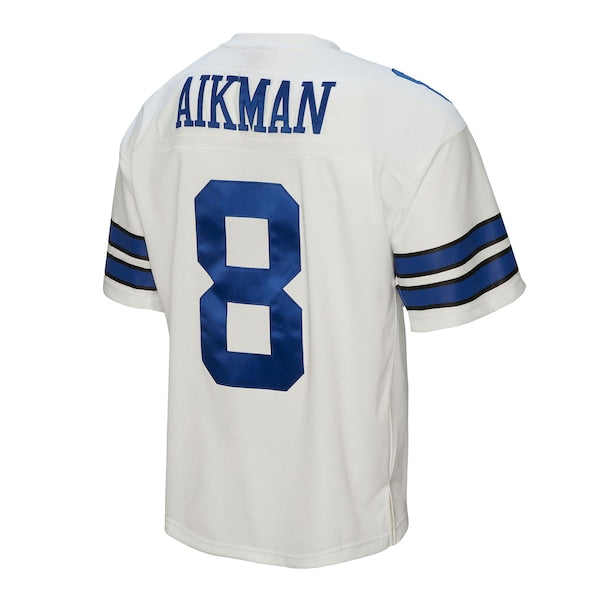 Troy Aikman Dallas Cowboys Legacy Replica Jersey - White - Image 3