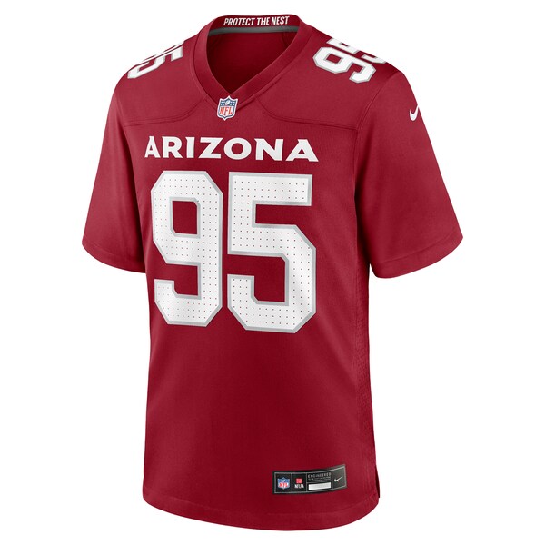Khyiris Tonga Arizona Cardinals Nike Team Game Jersey - Cardinal - Image 2