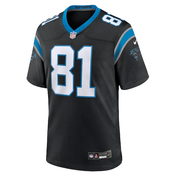 Hayden Hurst Carolina Panthers Nike Team Game Jersey - Black - Image 2